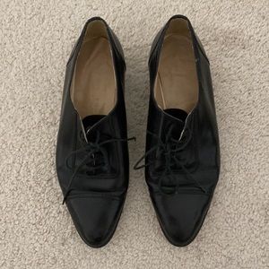 Vero Cuoio Women’s Black Leather Shoes